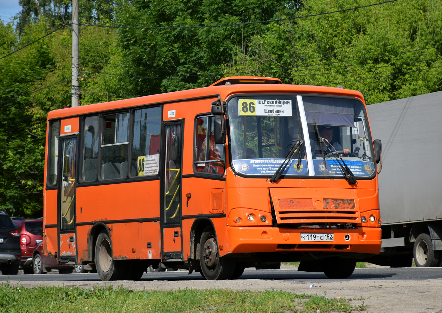 Нижегородская область, ПАЗ-320402-05 № К 119 ТС 152