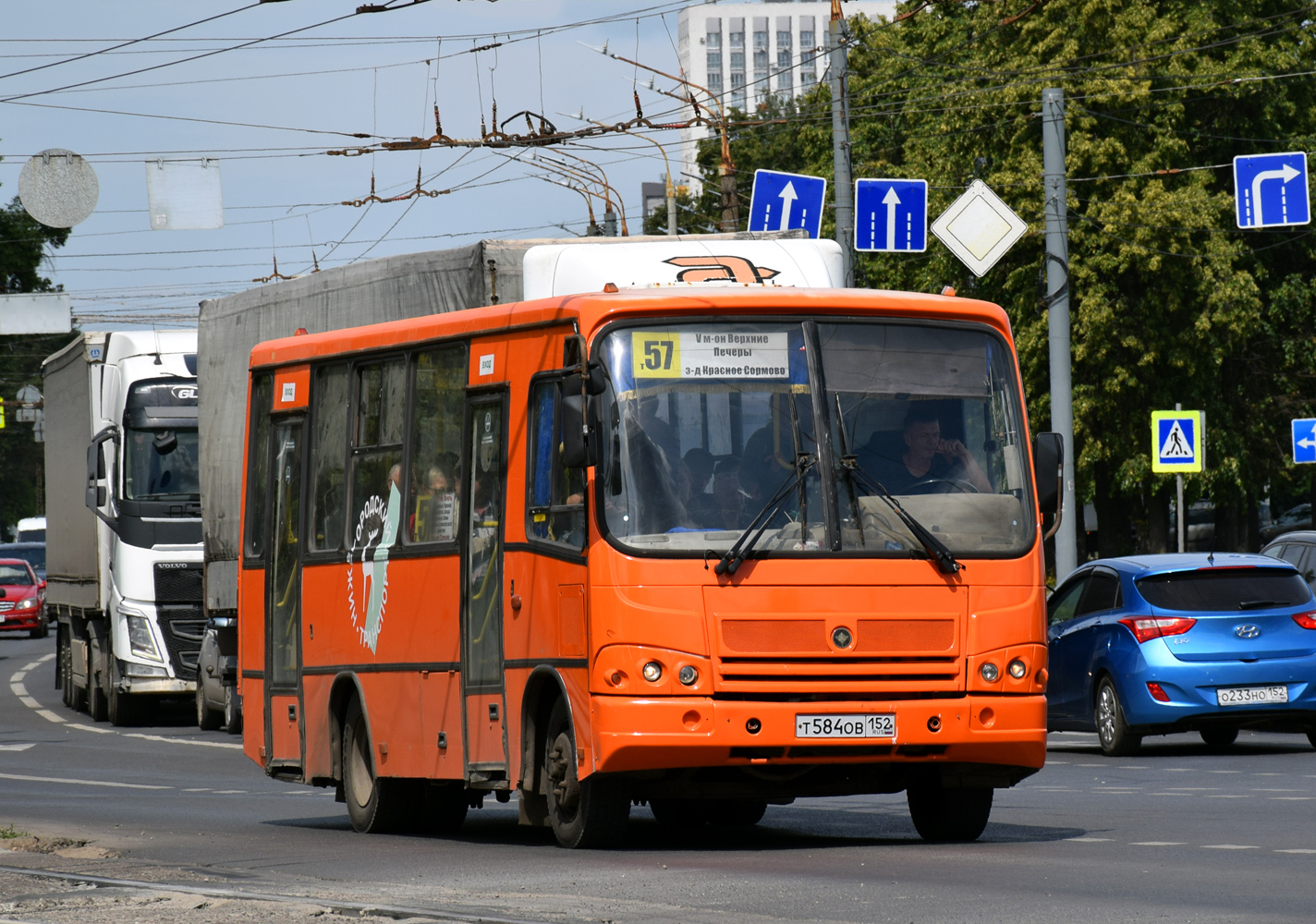 Нижегородская область, ПАЗ-320402-05 № Т 584 ОВ 152