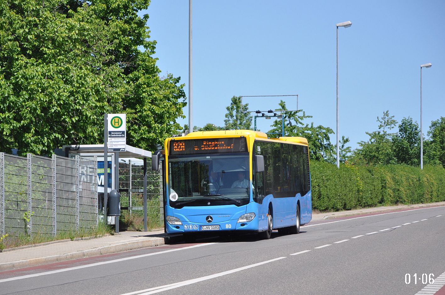 Саксония, Mercedes-Benz Citaro C2 № 80