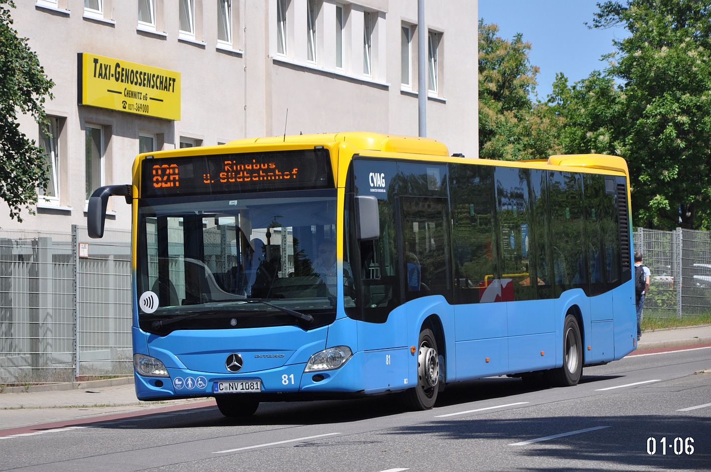Саксония, Mercedes-Benz Citaro C2 № 81