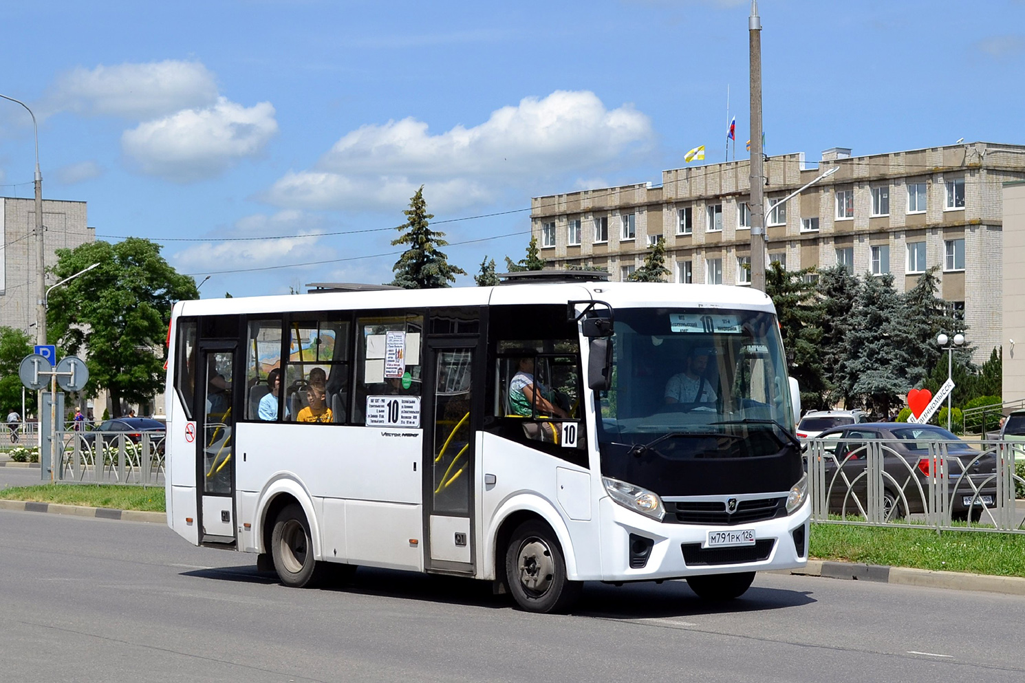 Ставропольский край, ПАЗ-320405-04 "Vector Next" № М 791 РК 126