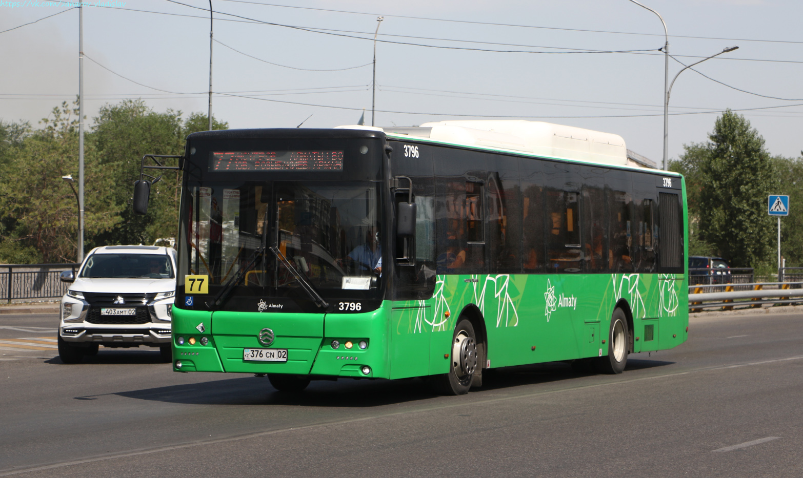 Алматы, Golden Dragon XML6125CN (Hyundai Trans Auto) № 3796