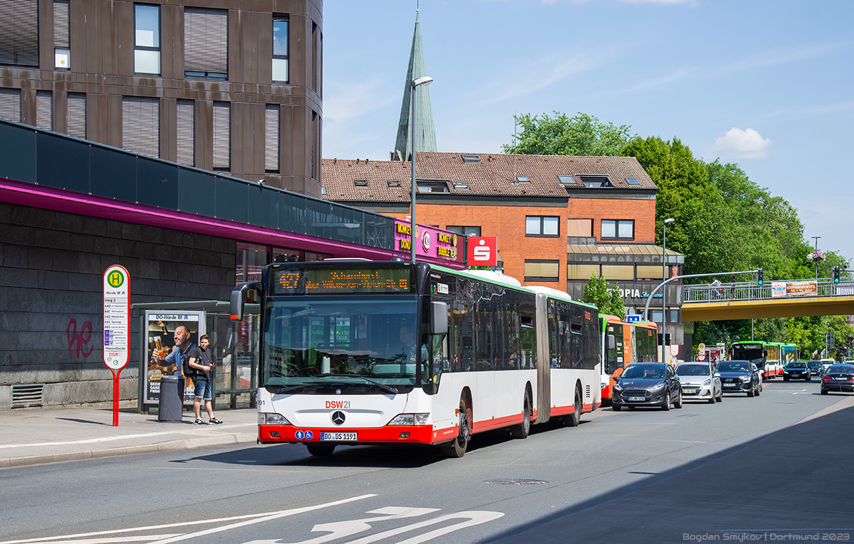 Северный Рейн-Вестфалия, Mercedes-Benz O530G Citaro facelift G № 1191