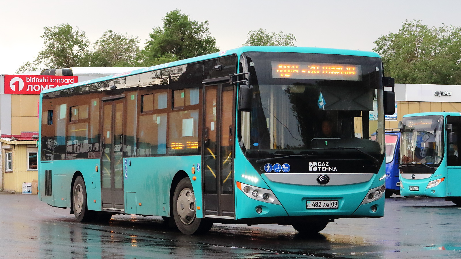 Карагандинская область, Yutong ZK6118HGA (QazTehna) № 482 AQ 09