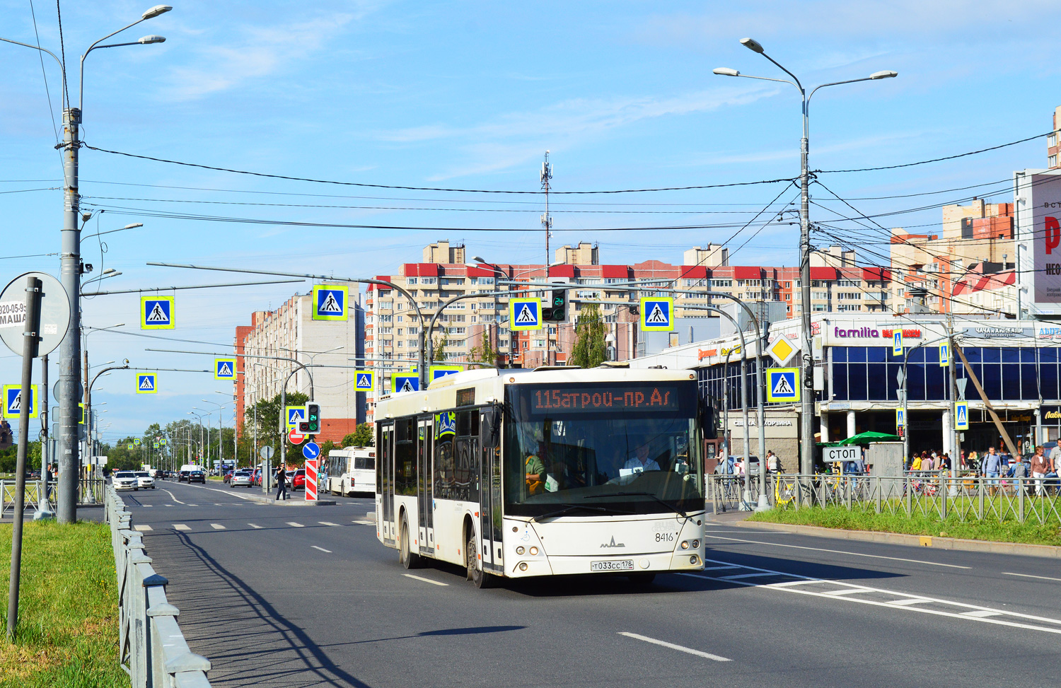 Санкт-Петербург, МАЗ-203.085 № 8416