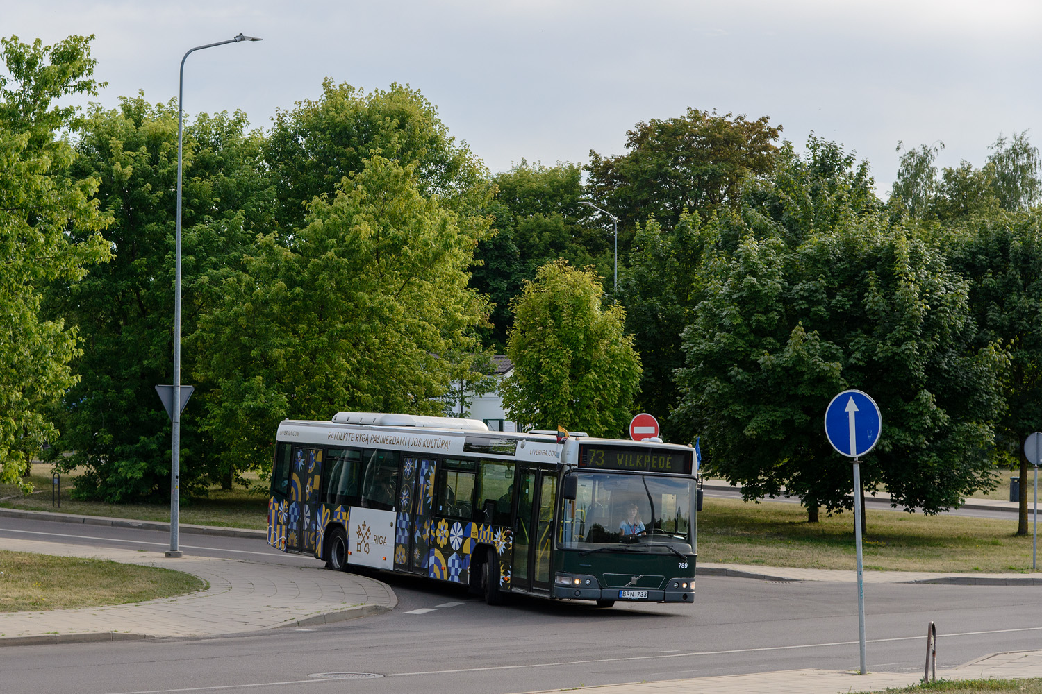 Литва, Volvo 7700 № 789