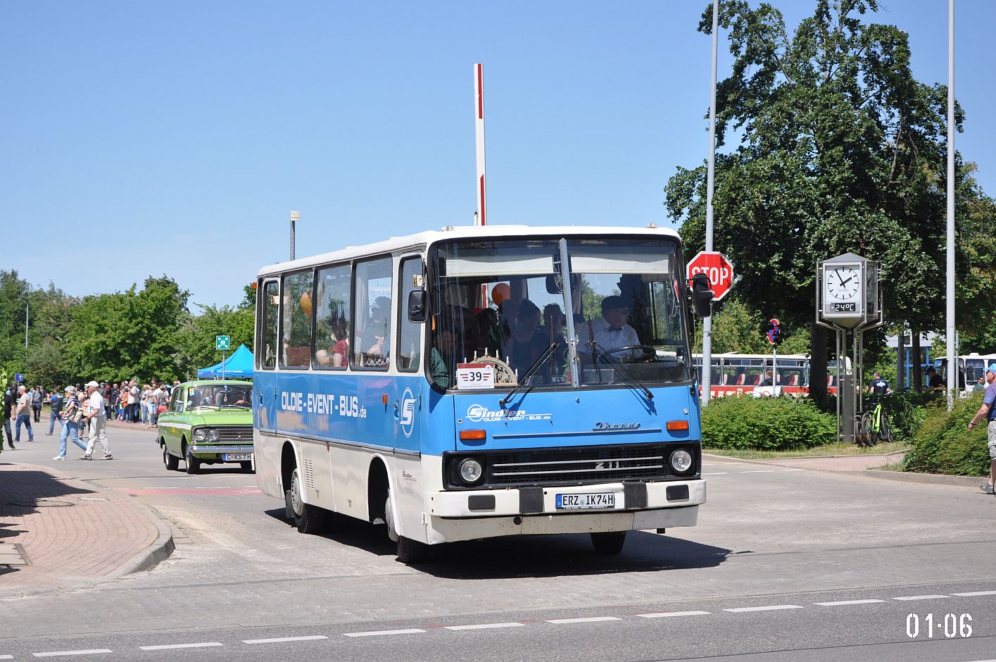 Saxony, Ikarus 211.51 № ERZ-IK 74H; Saxony — 7. Ikarus-Bus-Treffen in Deutschland — Chemnitz 03.06.2023