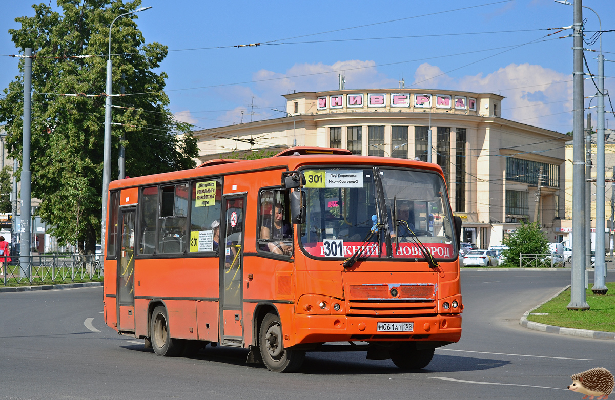 Нижегородская область, ПАЗ-320402-05 № М 061 АТ 152