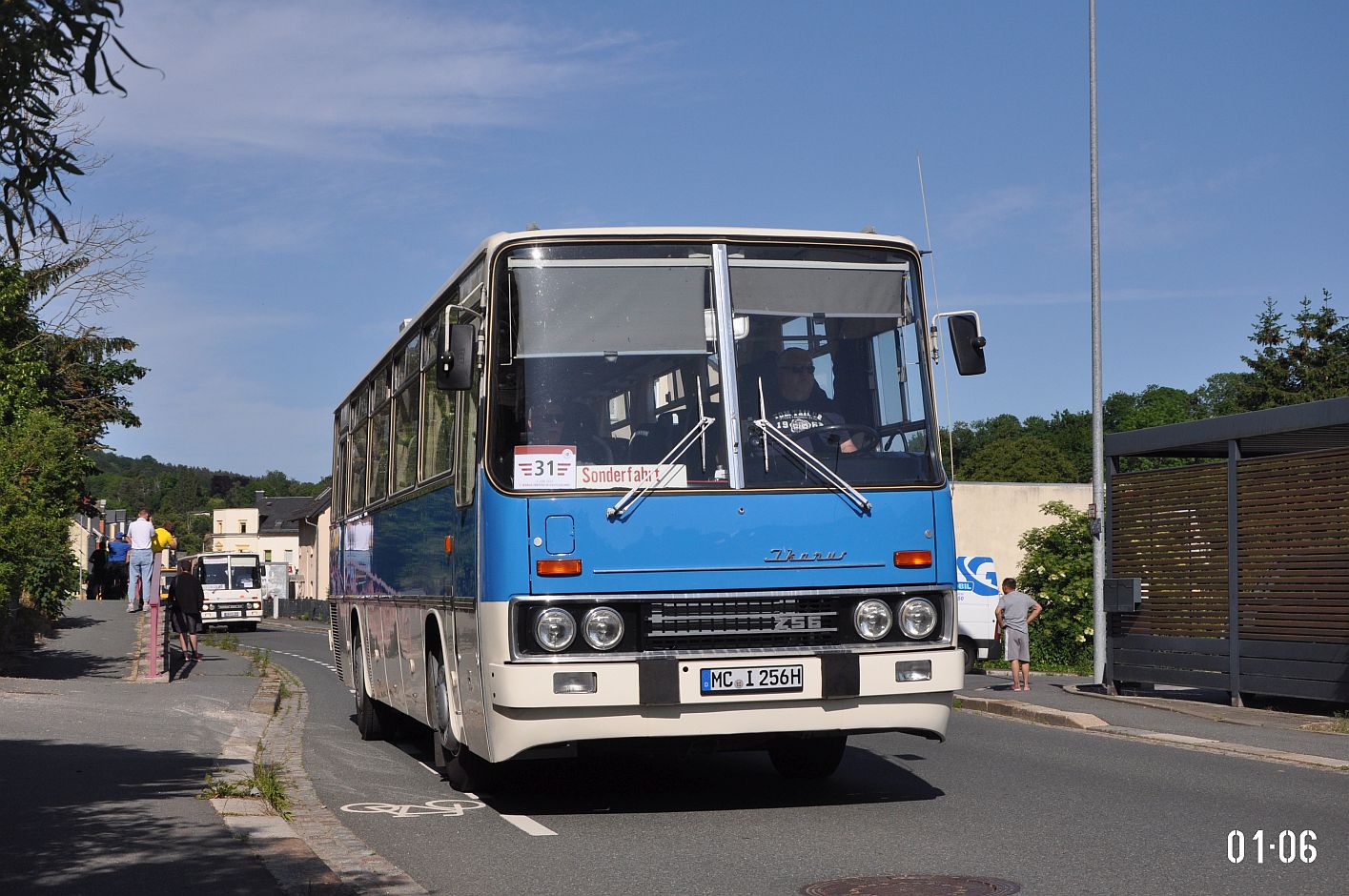 Мекленбург-Передняя Померания, Ikarus 256.50 № MC-I 256H; Саксония — 7. Ikarus-Bus-Treffen in Deutschland — Chemnitz 03.06.2023