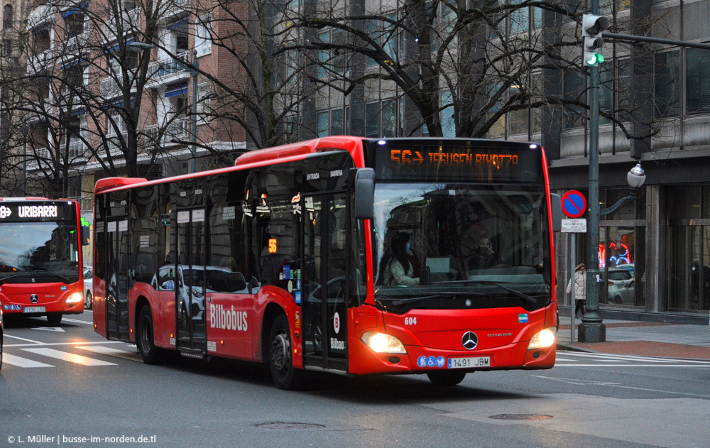 Испания, Mercedes-Benz Citaro C2 № 604