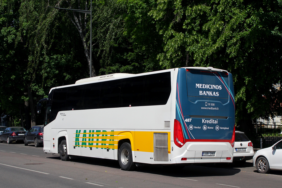 Литва, Scania Touring HD 12.0 № 487