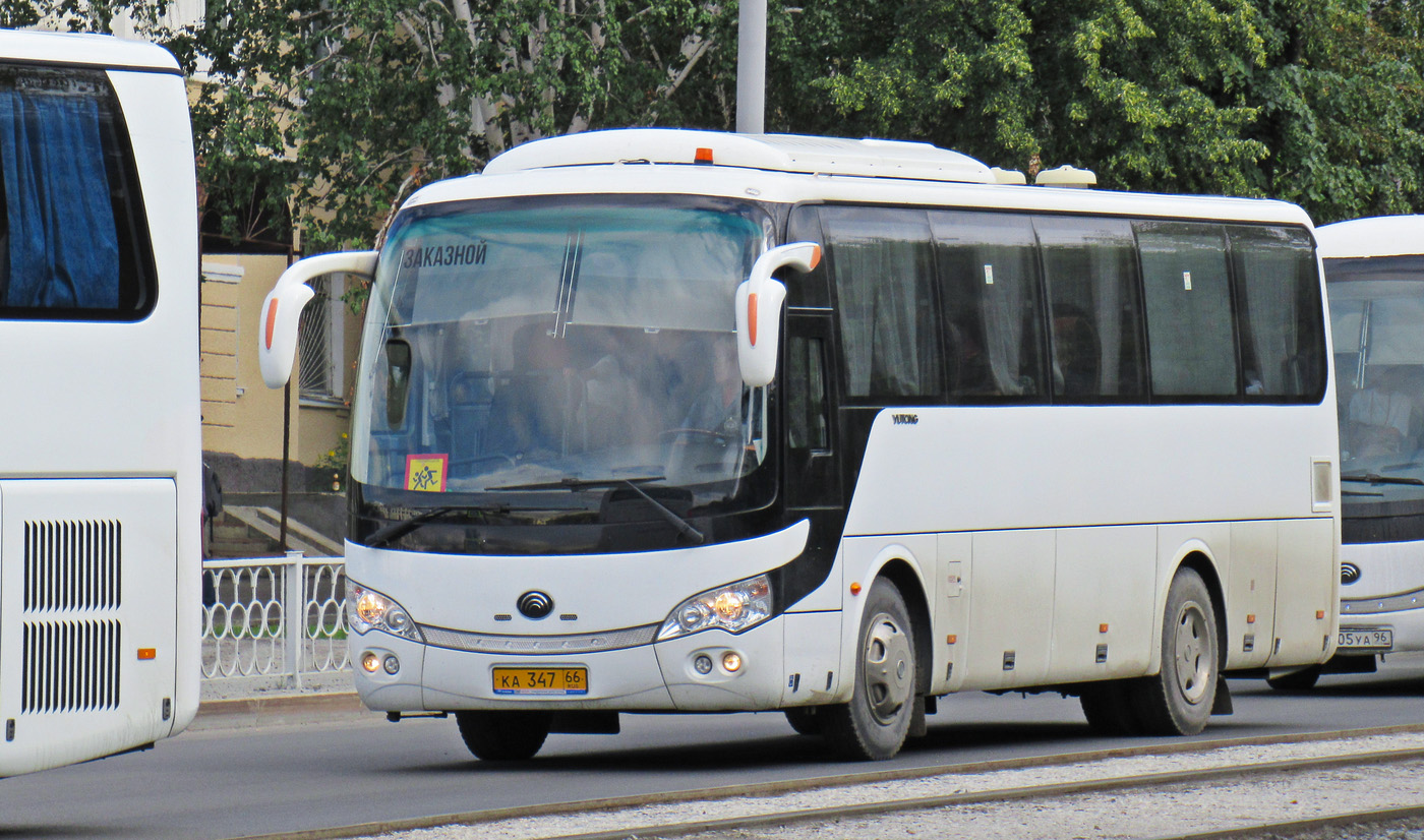 Свердловская область, Yutong ZK6938HB9 № КА 347 66