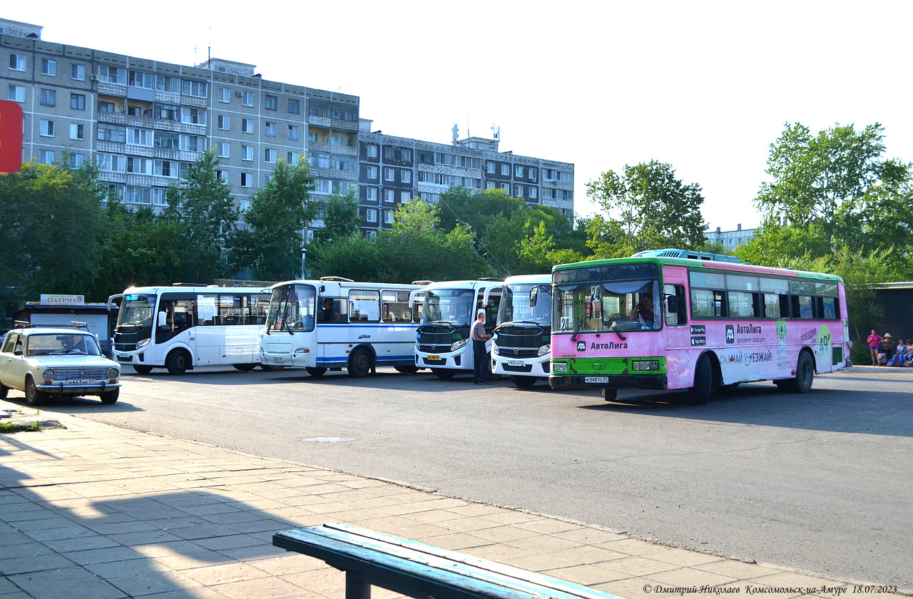 Хабаровский край, Daewoo BS106 Royal City (Busan) № К 040 ТС 27; Хабаровский край — Разные фотографии