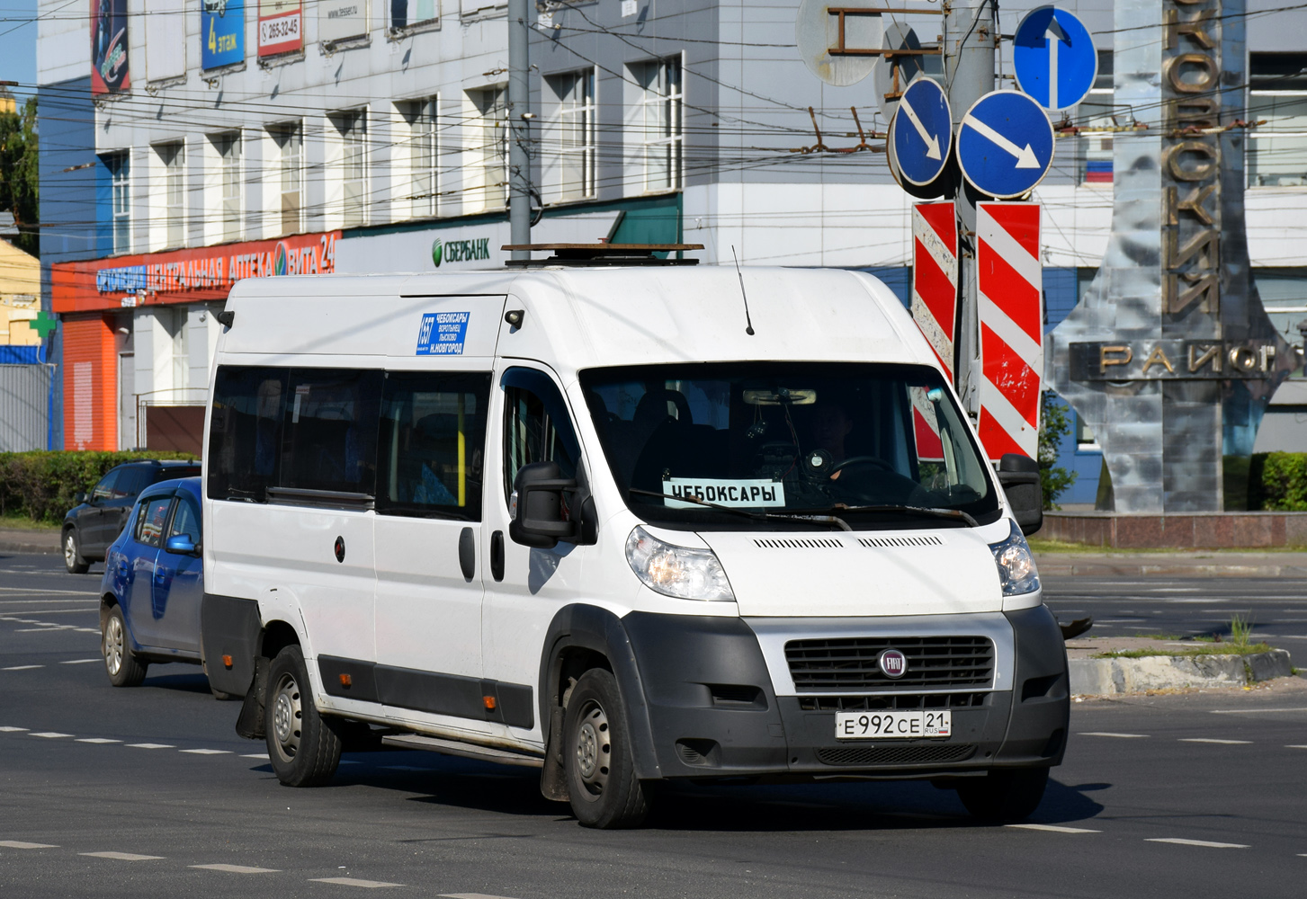 Чувашия, Нижегородец-FST613 (FIAT Ducato) № Е 992 СЕ 21