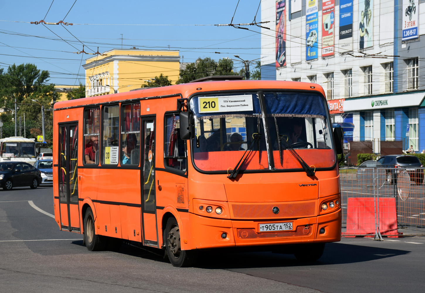 Нижегородская область, ПАЗ-320414-05 "Вектор" № Т 905 ТА 152