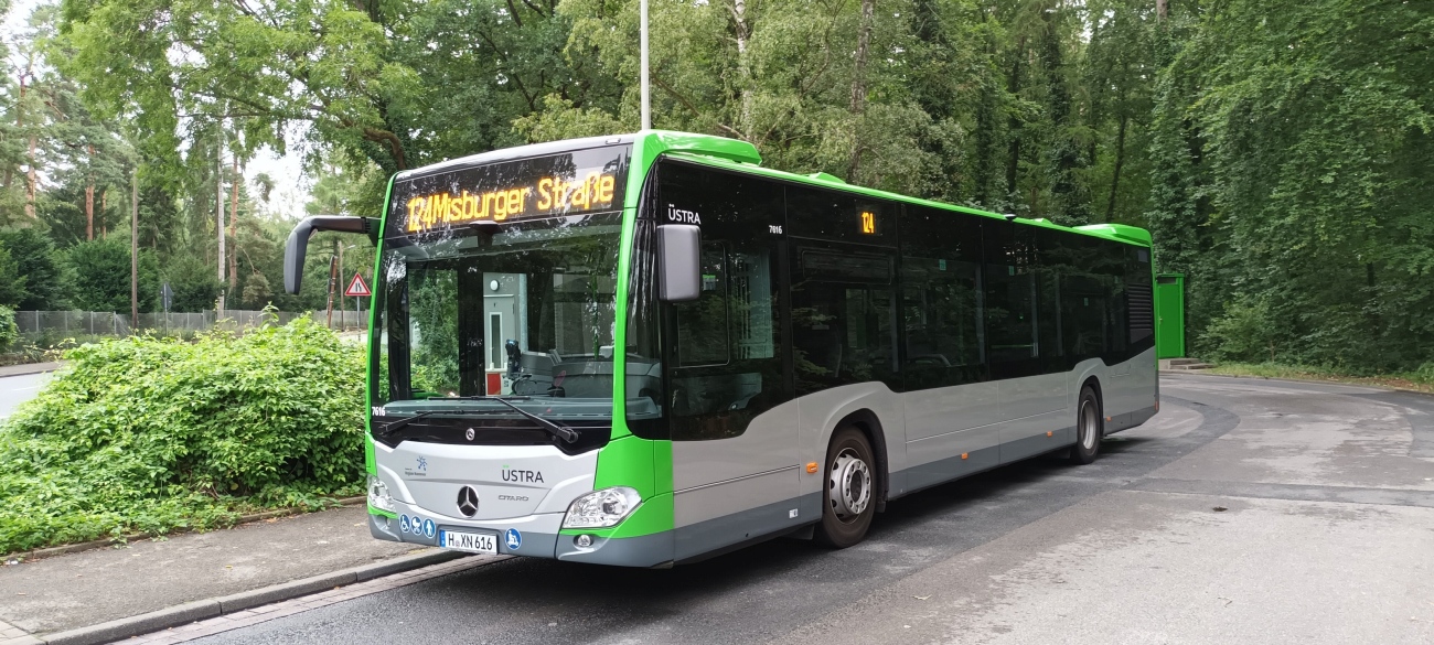 Нижняя Саксония, Mercedes-Benz Citaro C2 hybrid № 7616