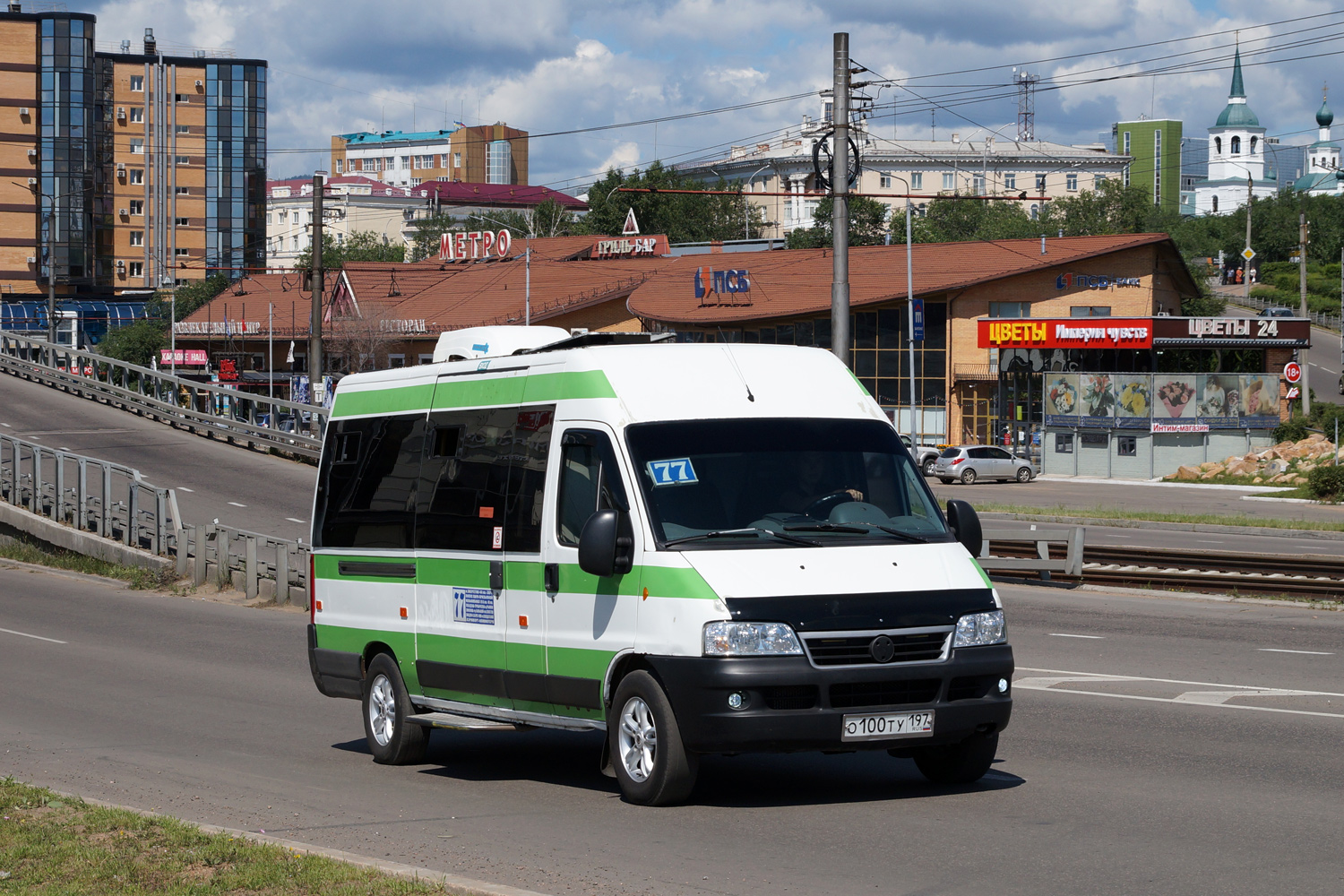 Бурятия, FIAT Ducato 244 CSMMC-RLL, -RTL № О 100 ТУ 197