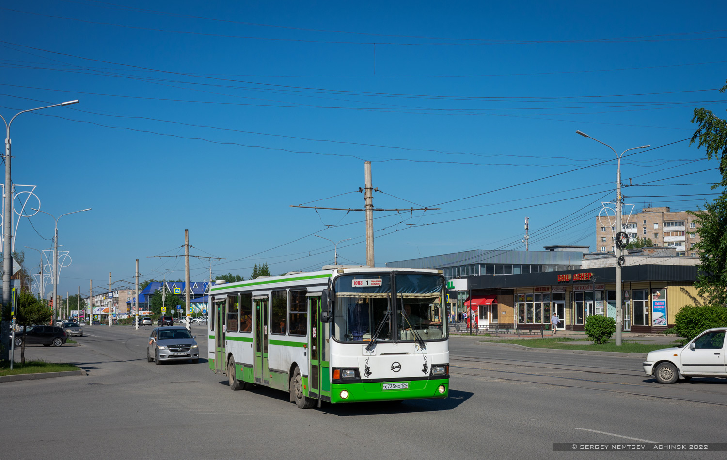 Krasnojarský kraj, LiAZ-5256.25 č. Х 735 МХ 124