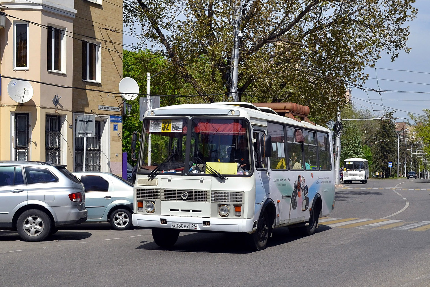 Ставропольский край, ПАЗ-32054 № А 080 ЕУ 126