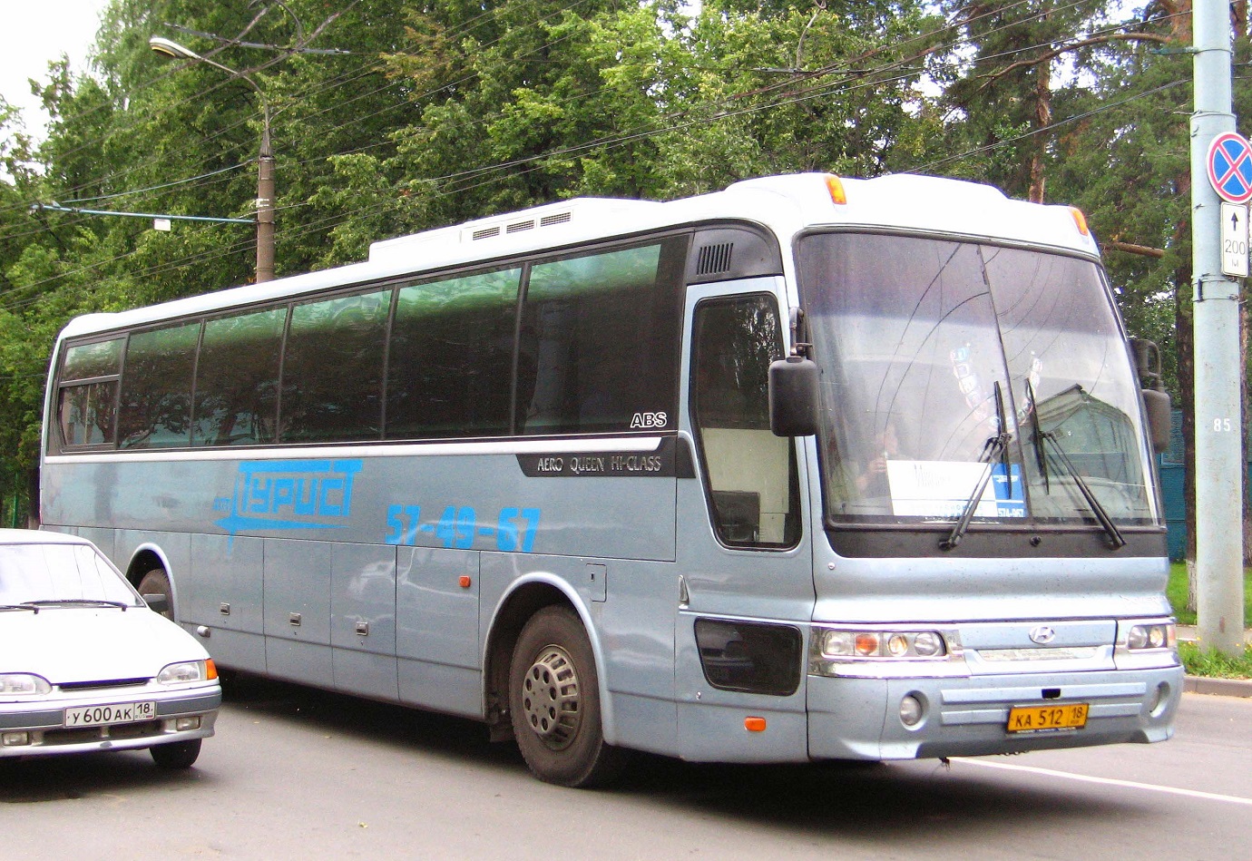 Удмуртия, Hyundai AeroQueen Hi-Class № КА 512 18