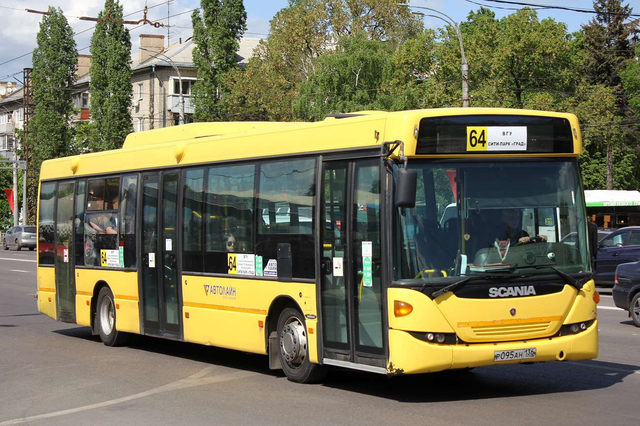 Воронежская область, Scania OmniLink II (Скания-Питер) № Р 095 АН 136