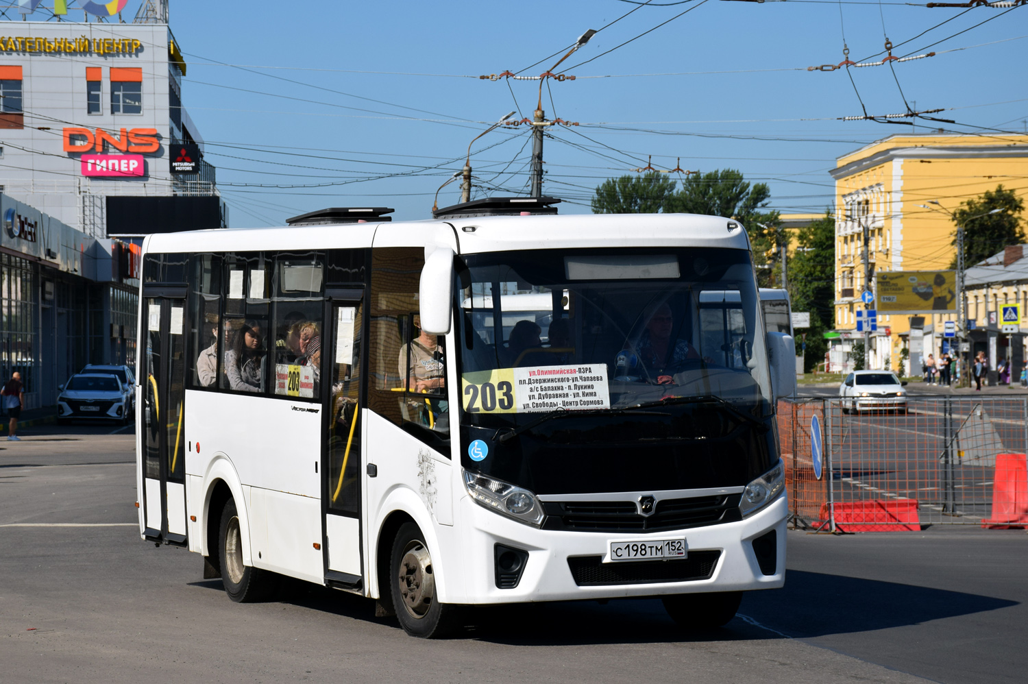 Нижегородская область, ПАЗ-320435-04 "Vector Next" № С 198 ТМ 152