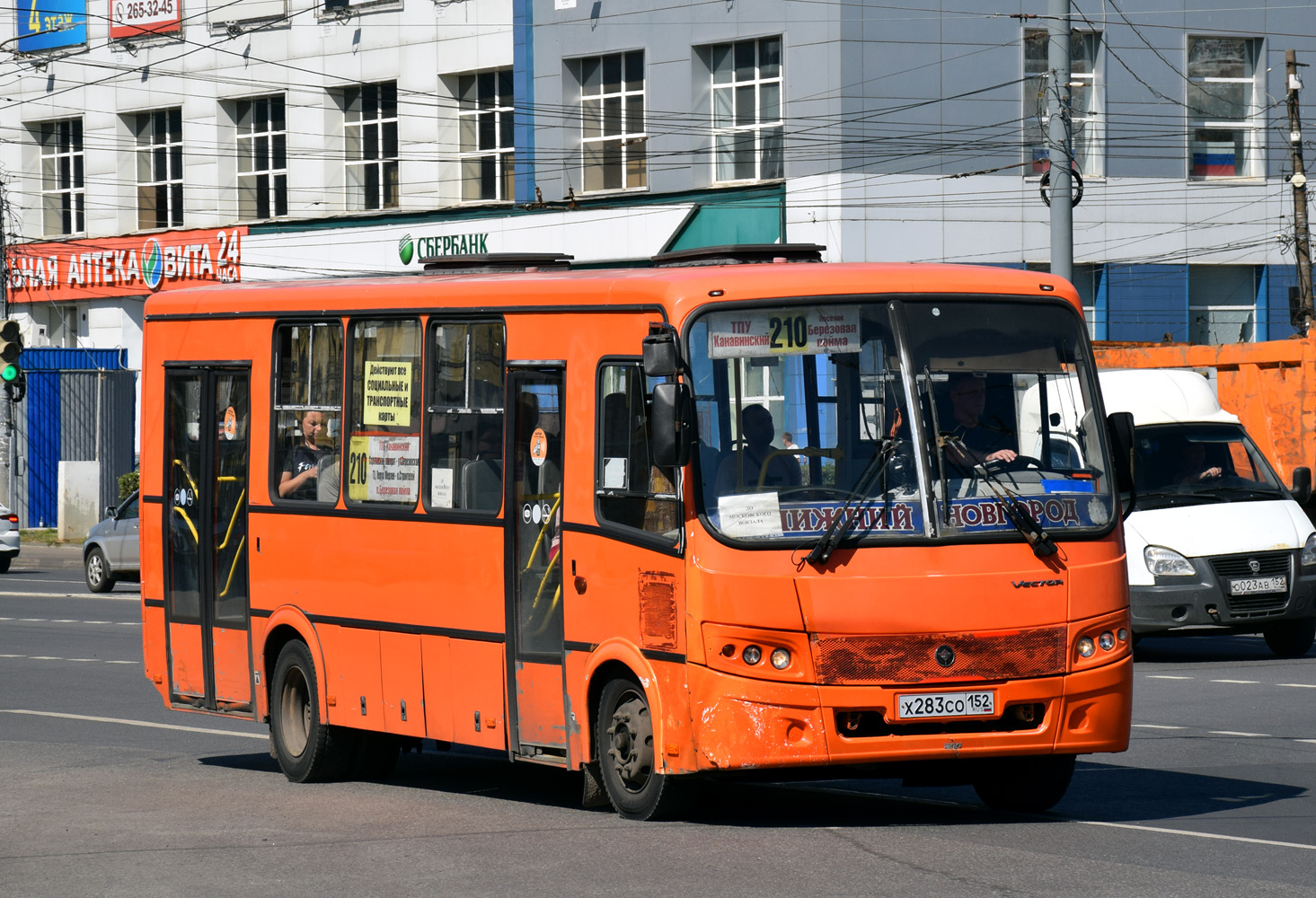 Нижегородская область, ПАЗ-320414-05 "Вектор" № Х 283 СО 152