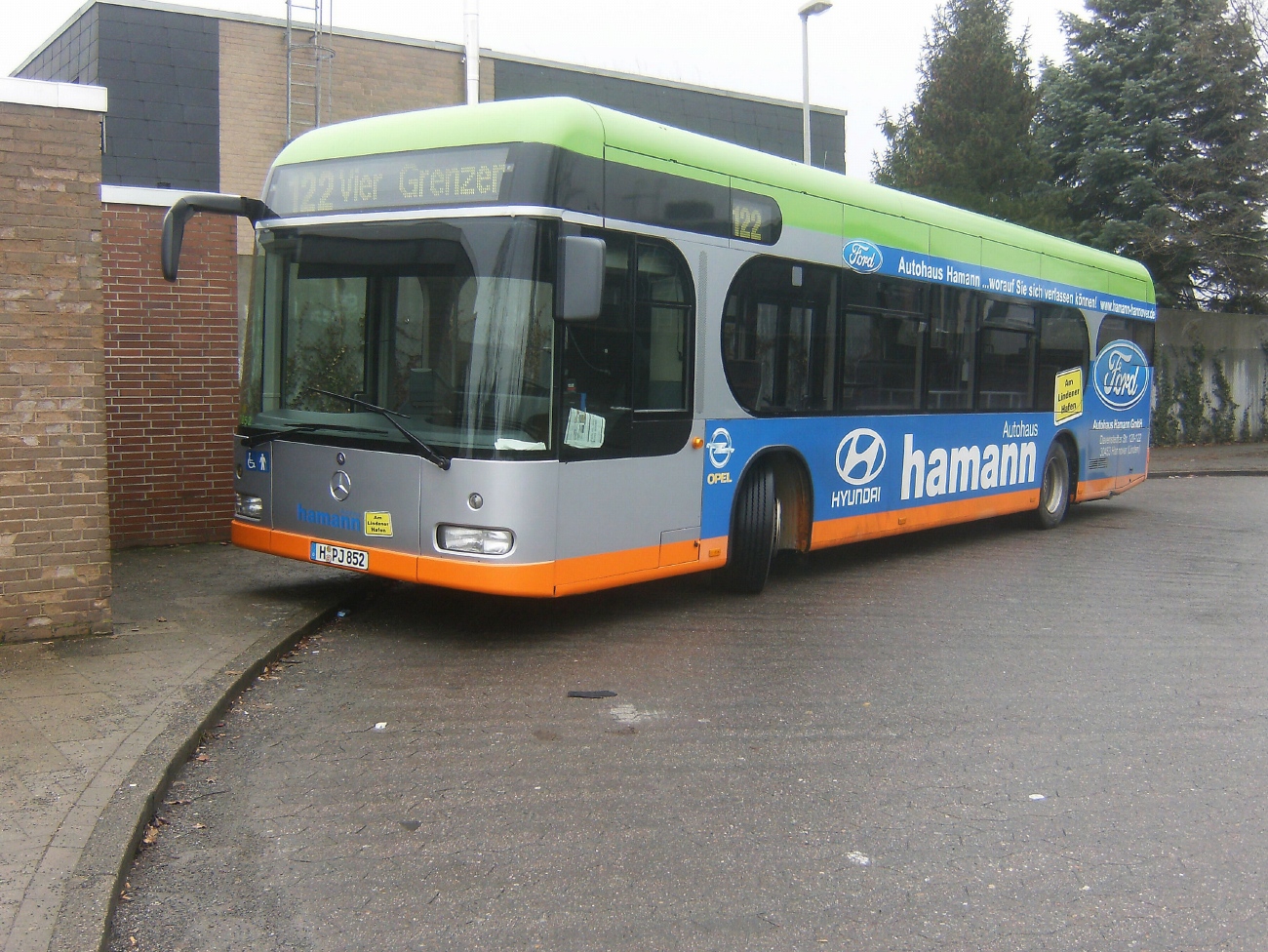 Нижняя Саксония, Mercedes-Benz O530 Irvine Citaro № 7852