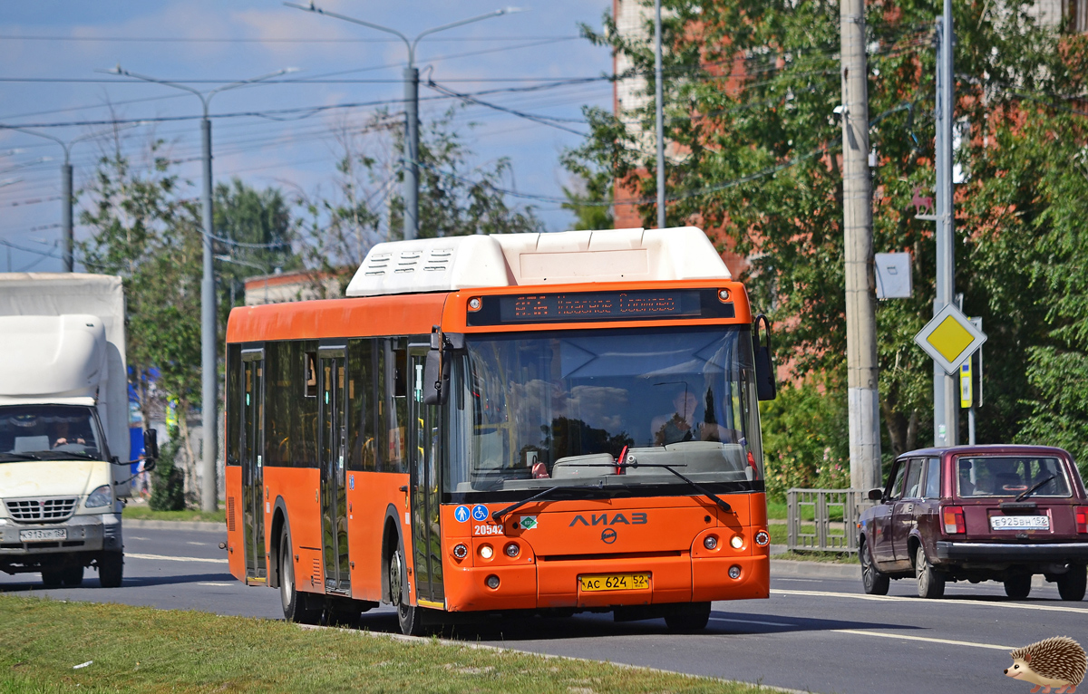 Нижегородская область, ЛиАЗ-5292.67 (CNG) № 21542