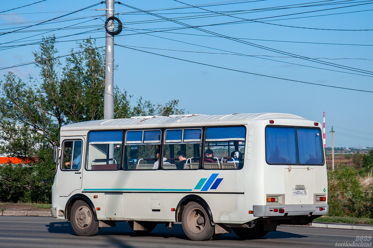 Омская область, ПАЗ-32053 № У 600 АС 55