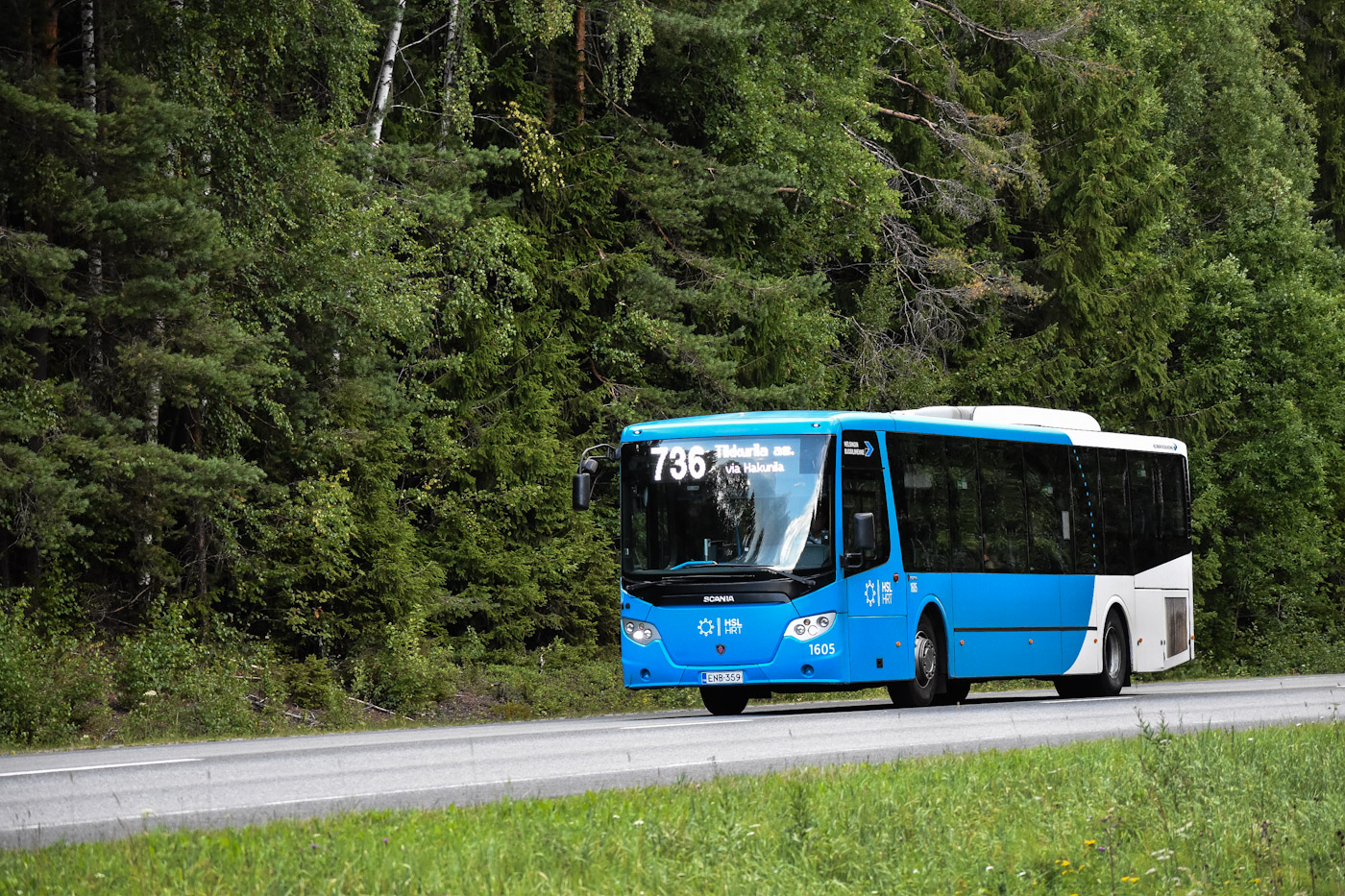 Финляндия, Scania OmniExpress 320LE № 1605