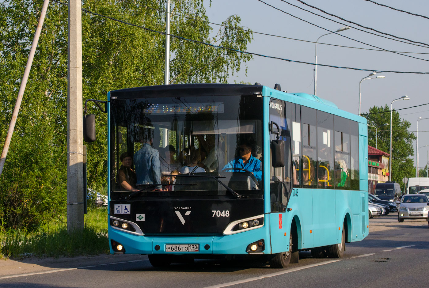 Санкт-Петербург, Volgabus-4298.G4 (LNG) № 7048