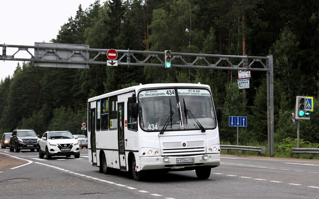 Ленинградская область, ПАЗ-320402-05 № У 172 ХС 178