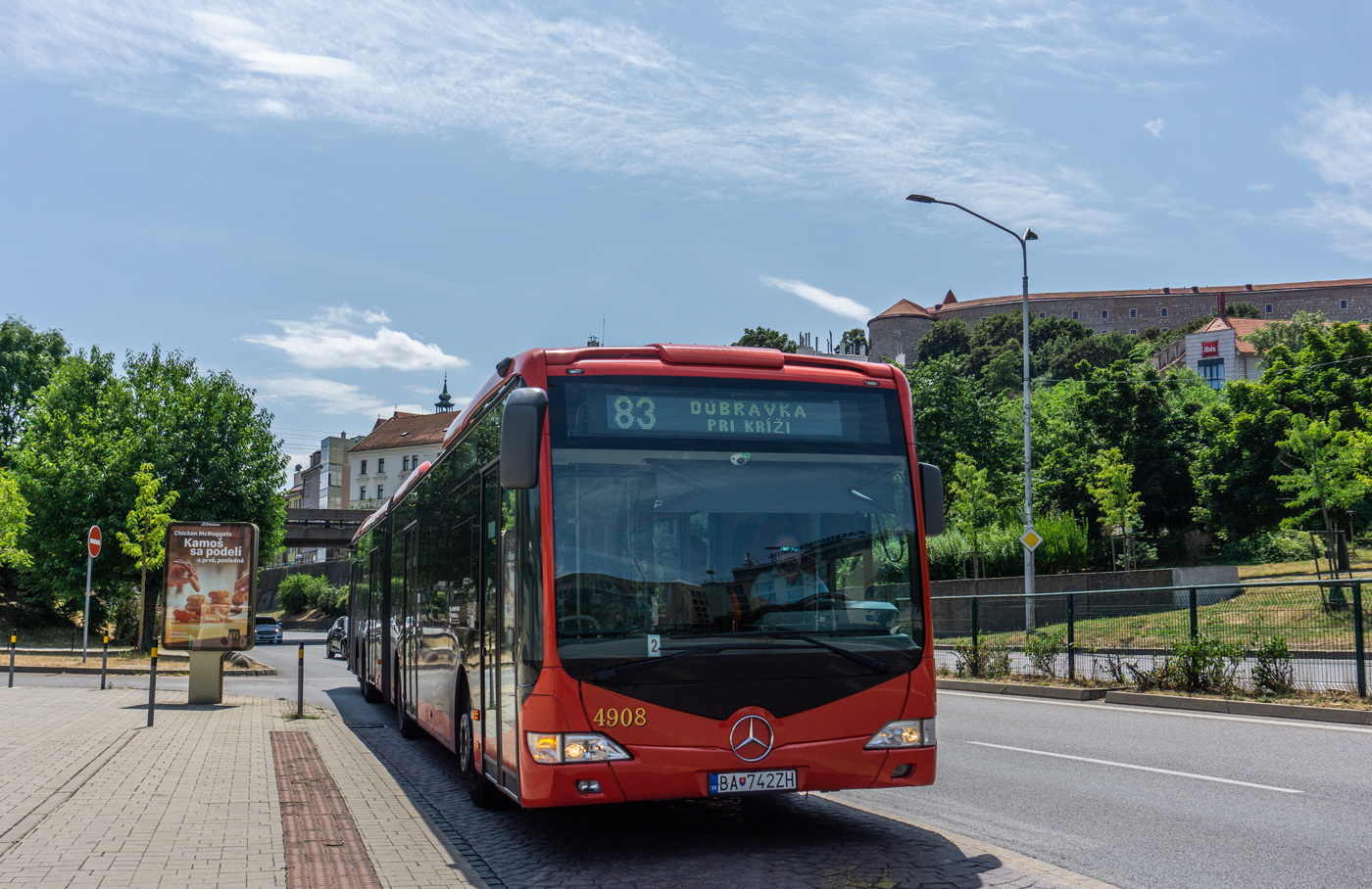Словакия, Mercedes-Benz O530GL CapaCity № 4908