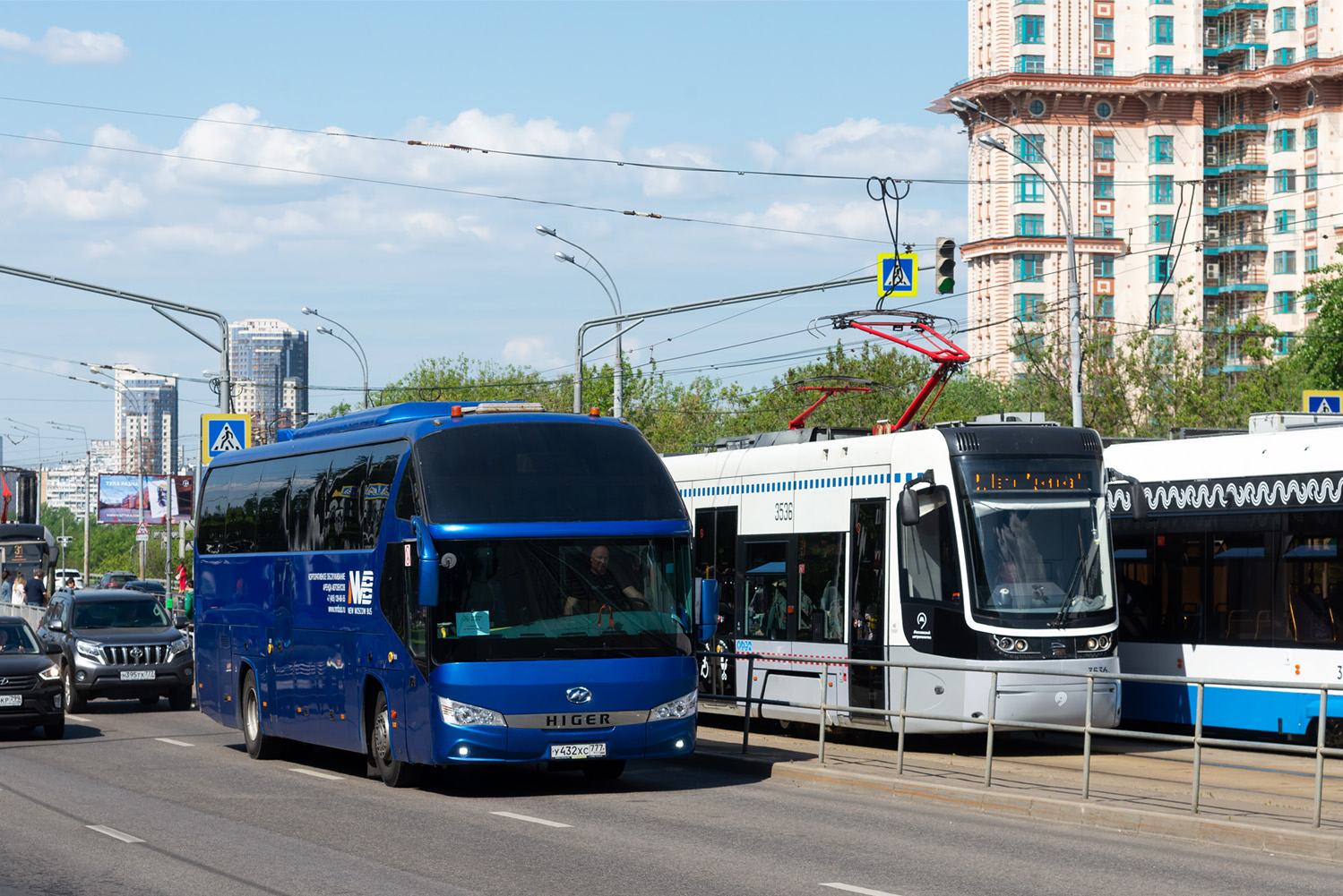 Москва, Higer KLQ6122B № У 432 ХС 777