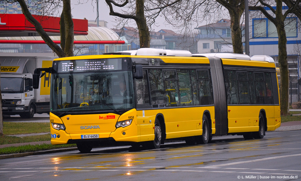 Берлин, Scania Citywide LFA № 4458