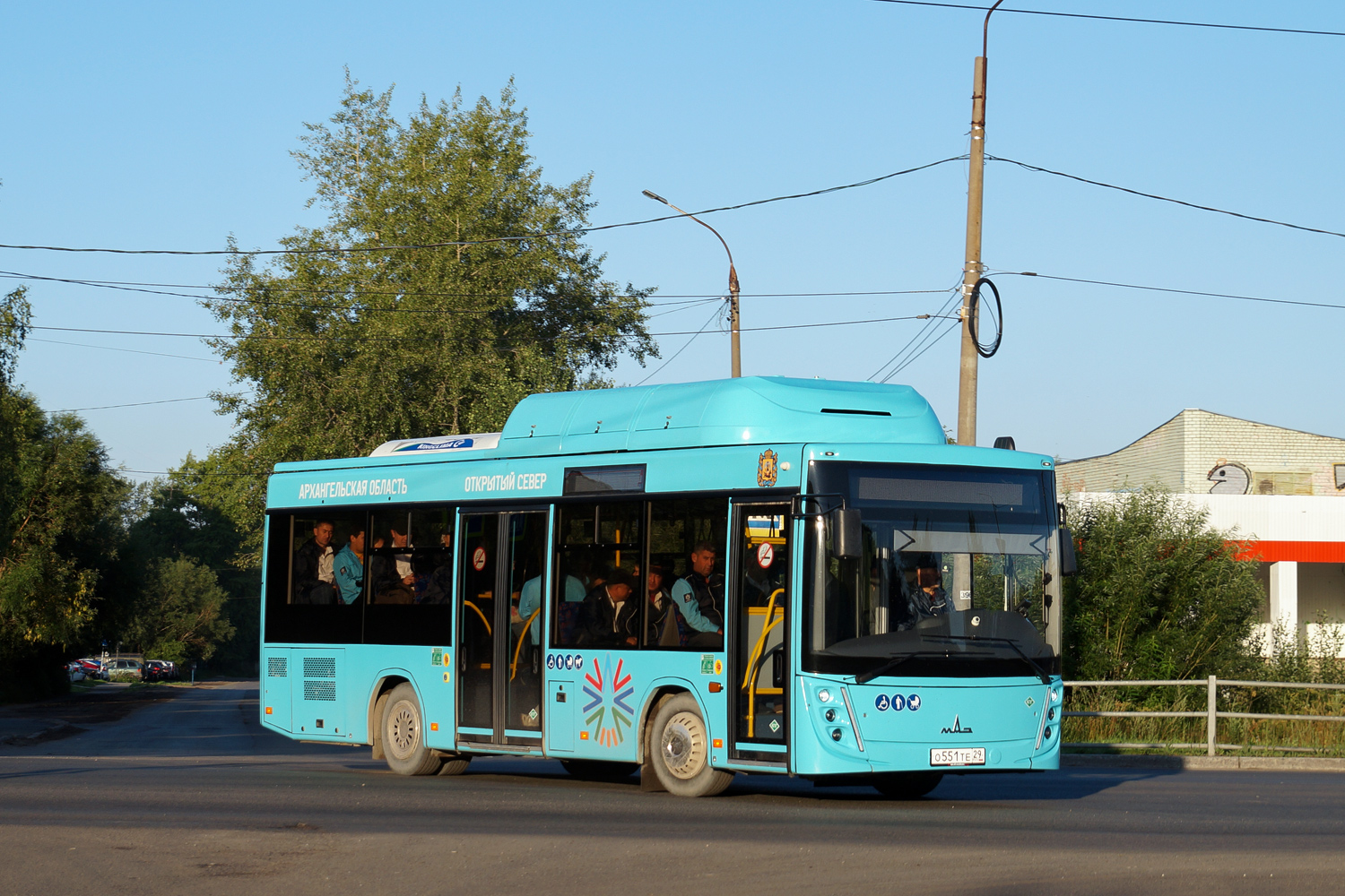 Архангельская область, МАЗ-206.948 № О 551 ТЕ 29