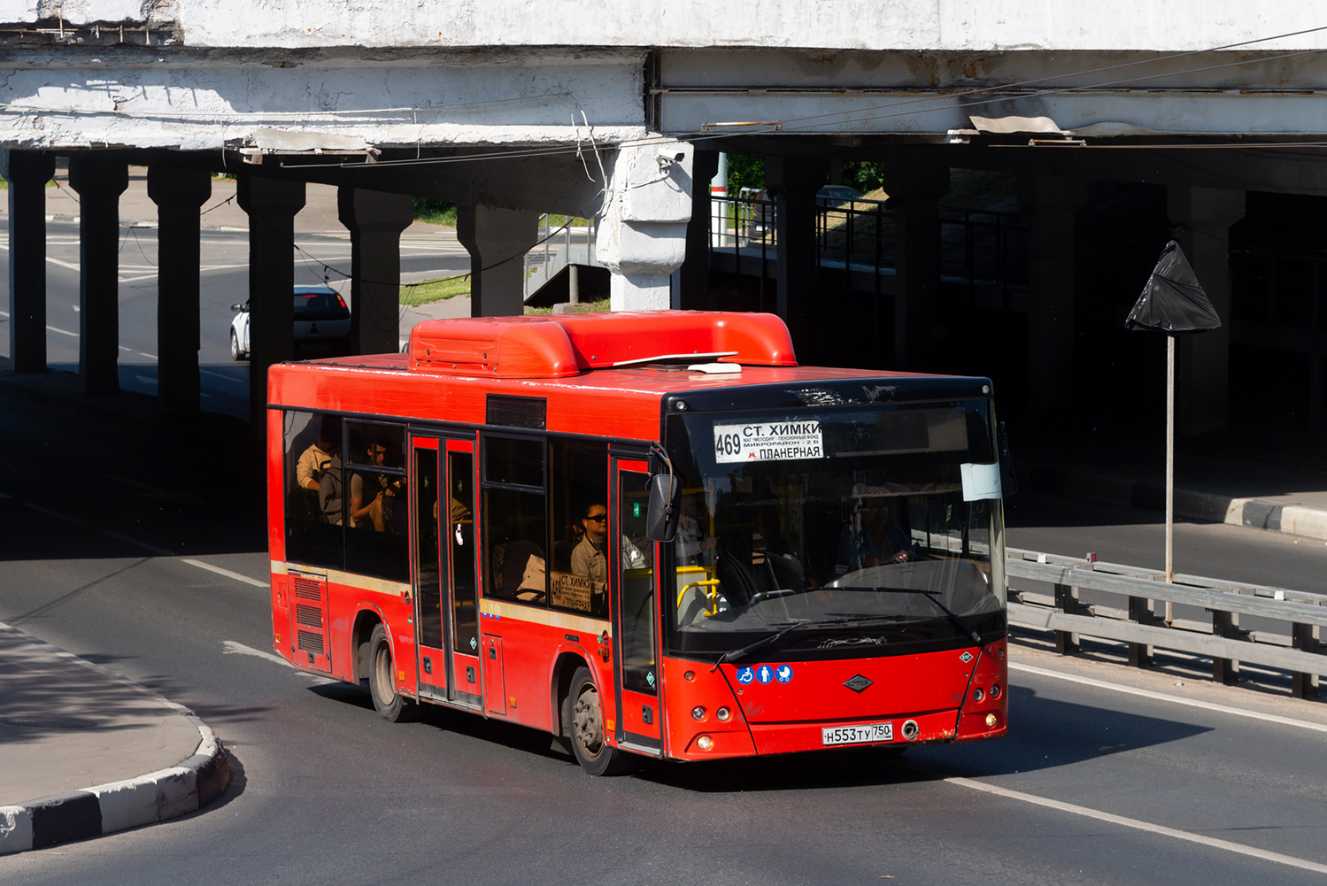 Московская область, Lotos-206 № Н 553 ТУ 750