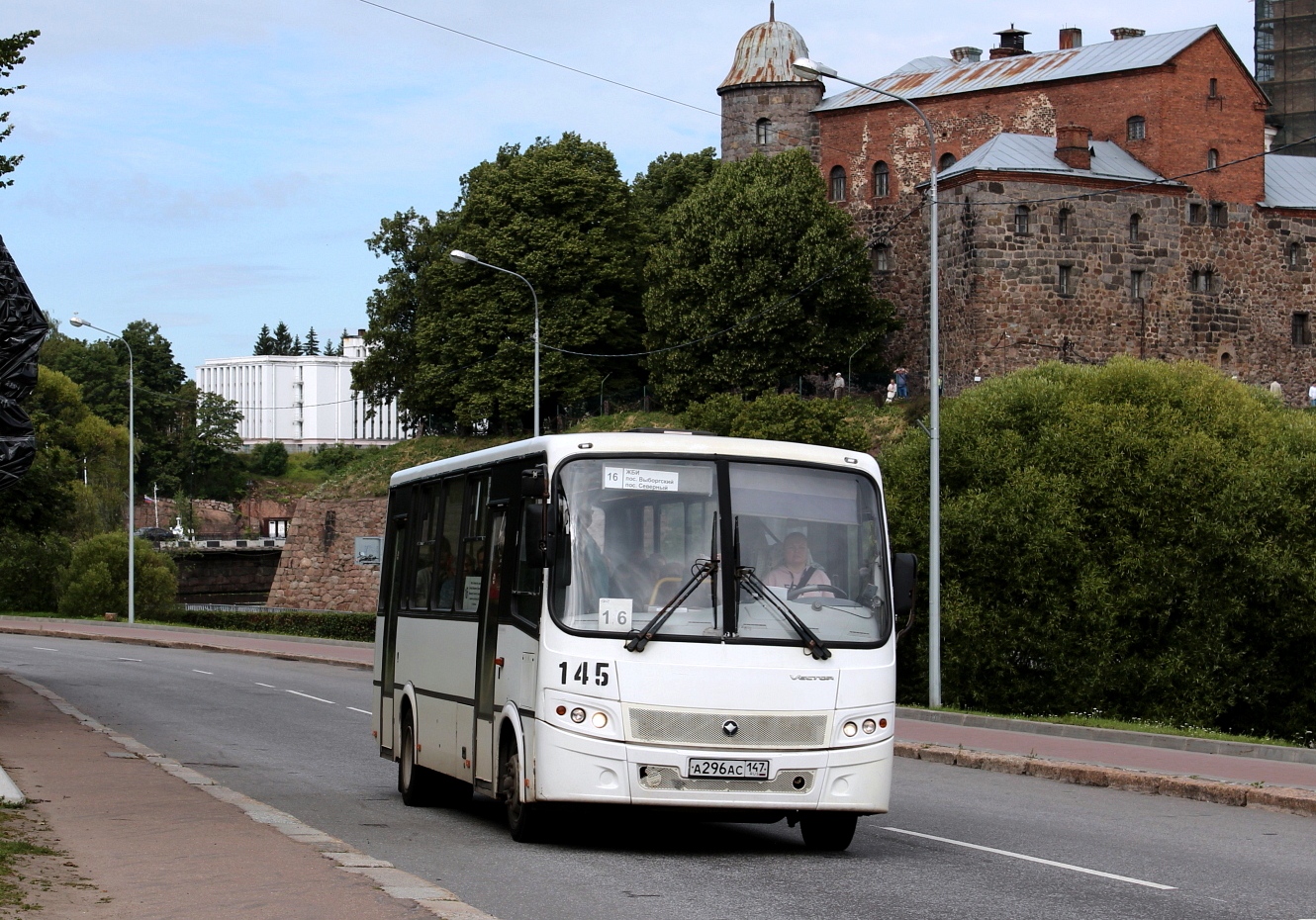 Ленинградская область, ПАЗ-320412-05 "Вектор" № 145