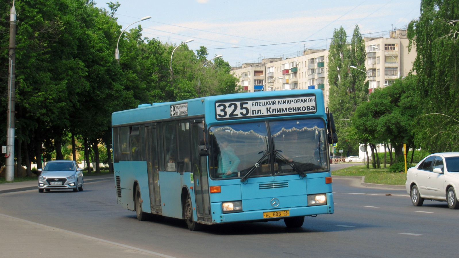 Lipetsk region, Mercedes-Benz O405N2 № АС 888 48