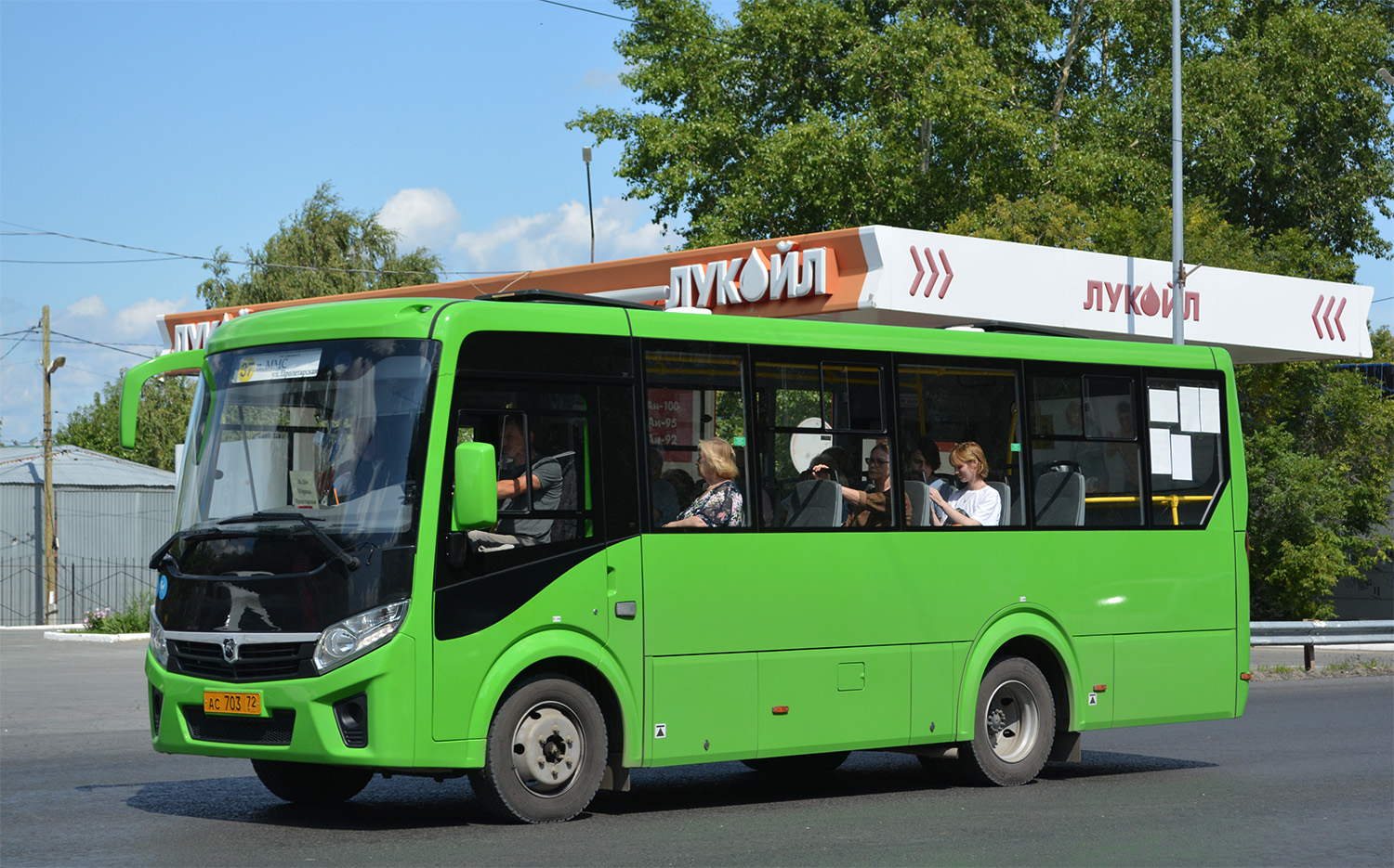 Тюменская область, ПАЗ-320435-04 "Vector Next" № АС 703 72