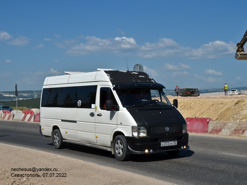 Севастополь, Volkswagen LT35 № А 372 ОН 92