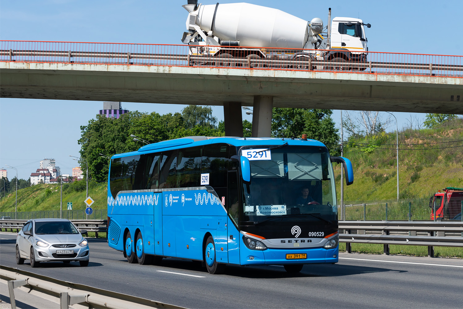 Москва, Setra S517HD (Russland) № 090529