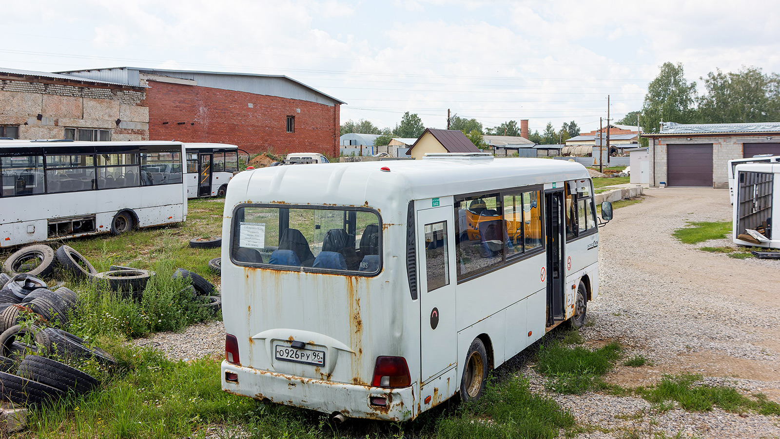 Свердловская область, Hyundai County LWB (ТагАЗ) № О 926 РУ 96