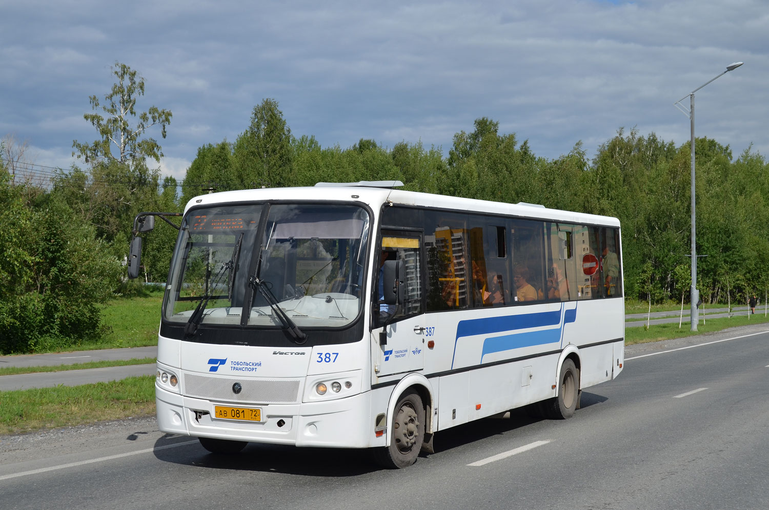 Тюменская область, ПАЗ-320414-05 "Вектор" (1-2) № 387