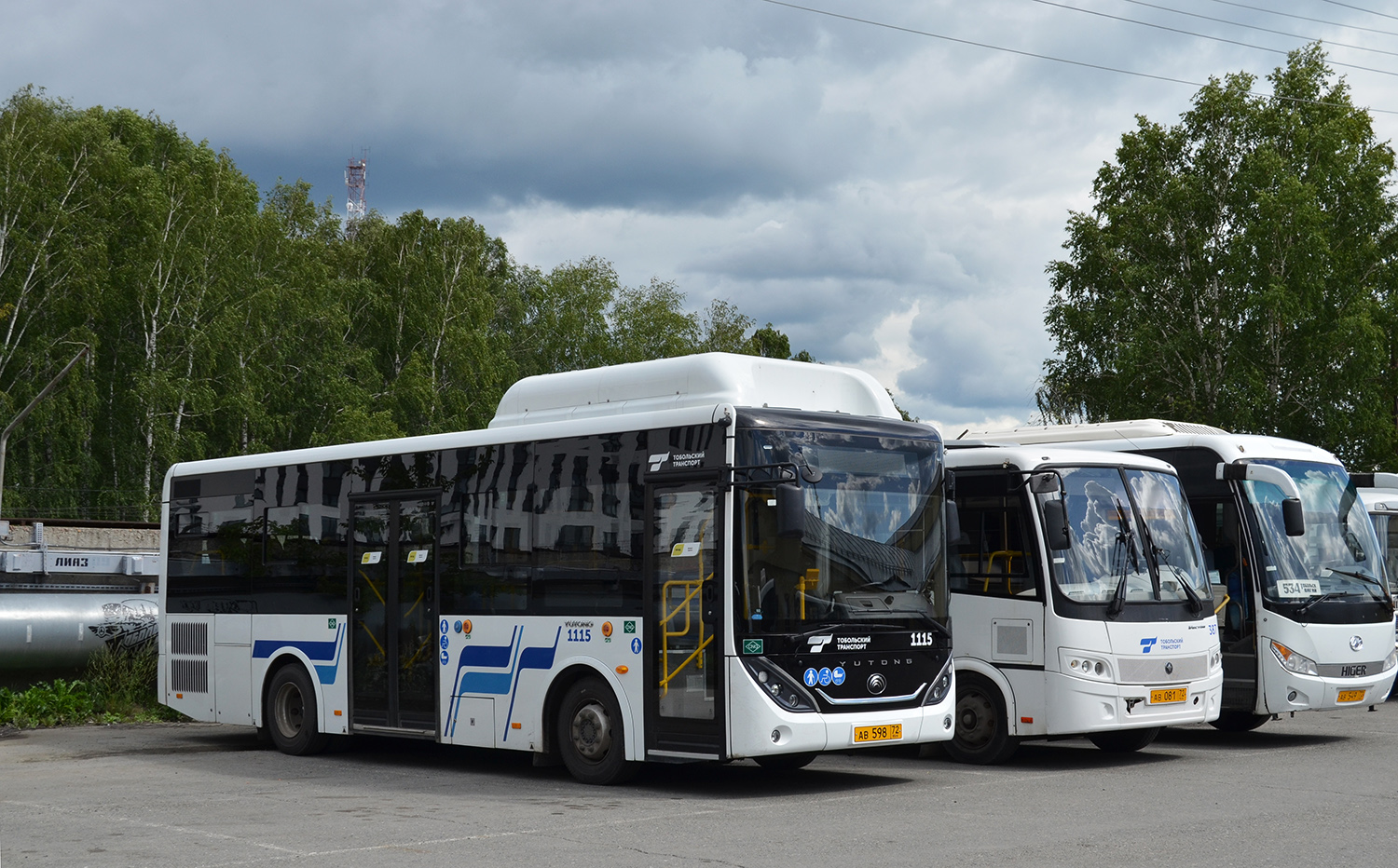 Тюменская область, Yutong ZK6890HGQ № 1115