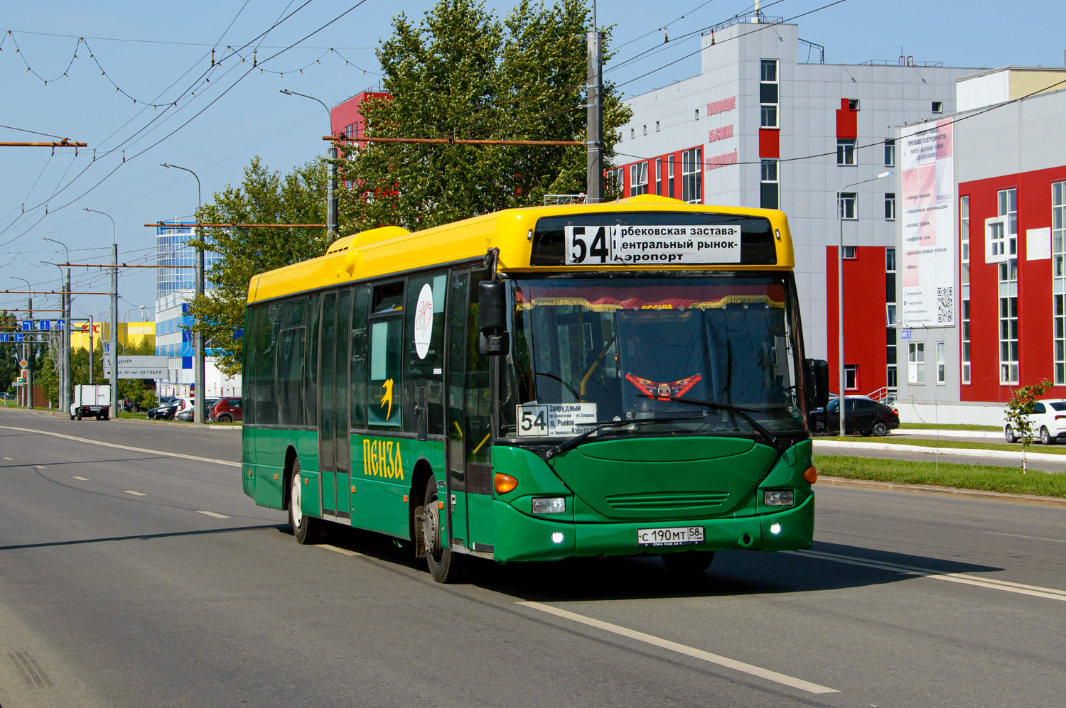 Obwód penzeński, Scania OmniLink I (Scania-St.Petersburg) Nr С 190 МТ 58
