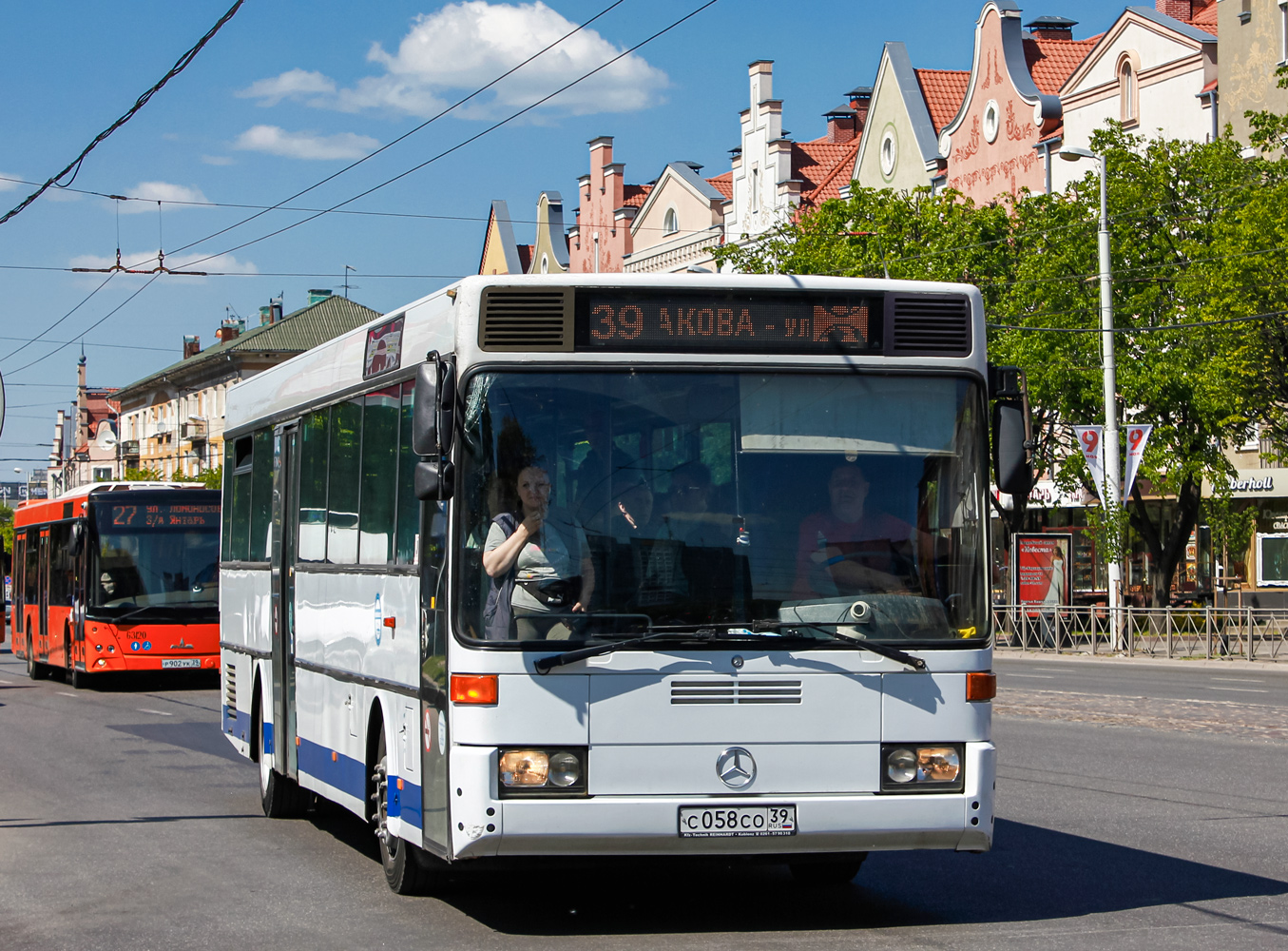 Калининградская область, Mercedes-Benz O407 № С 058 СО 39