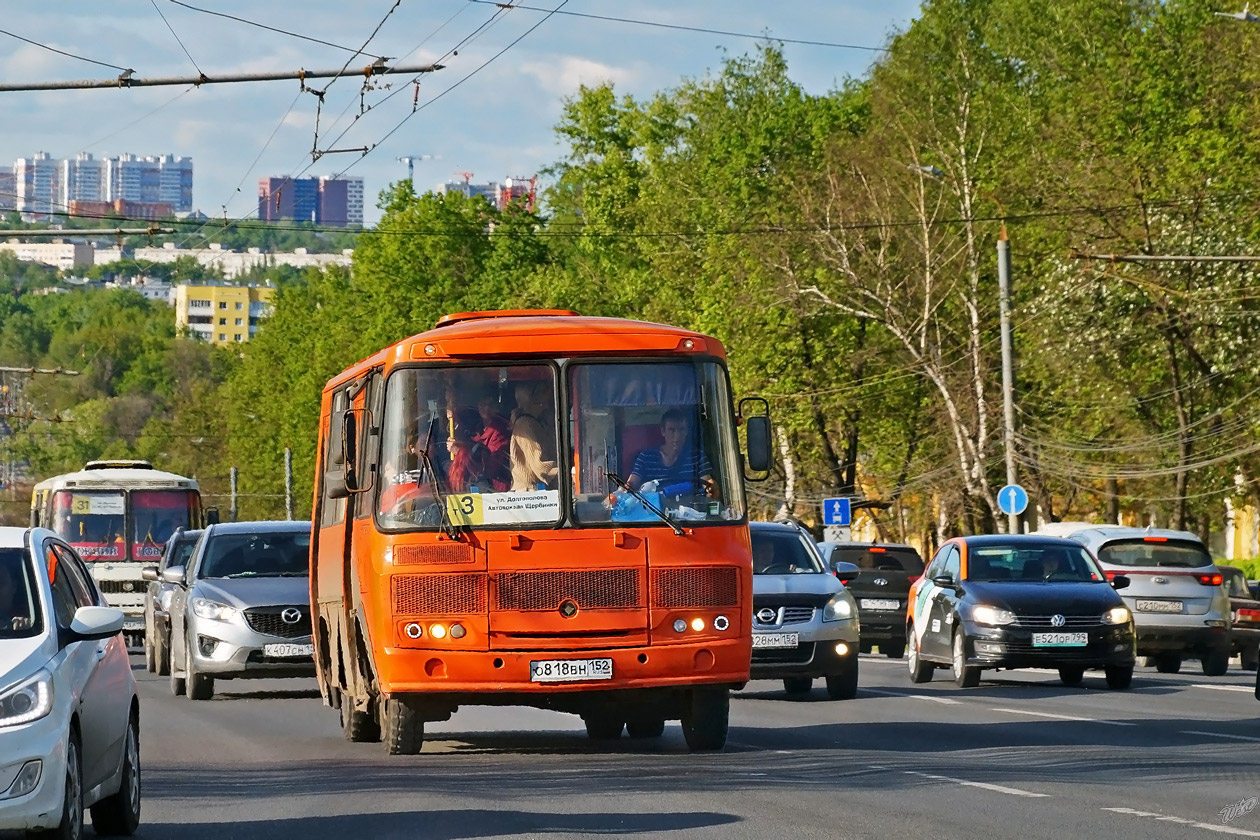 Нижегородская область, ПАЗ-32054 № О 818 ВН 152