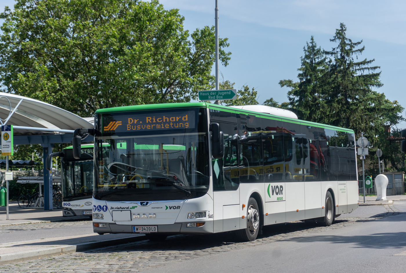 Австрия, MAN A21 Lion's City NL323 № 1445